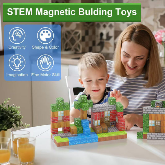 Learning Magnetic Building Blocks