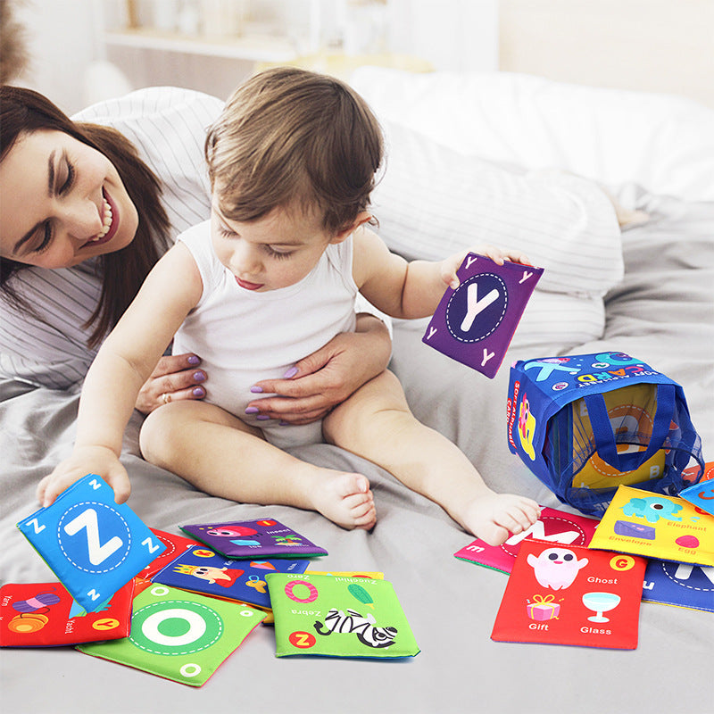 Animal Alphanumeric Cloth Book Toy