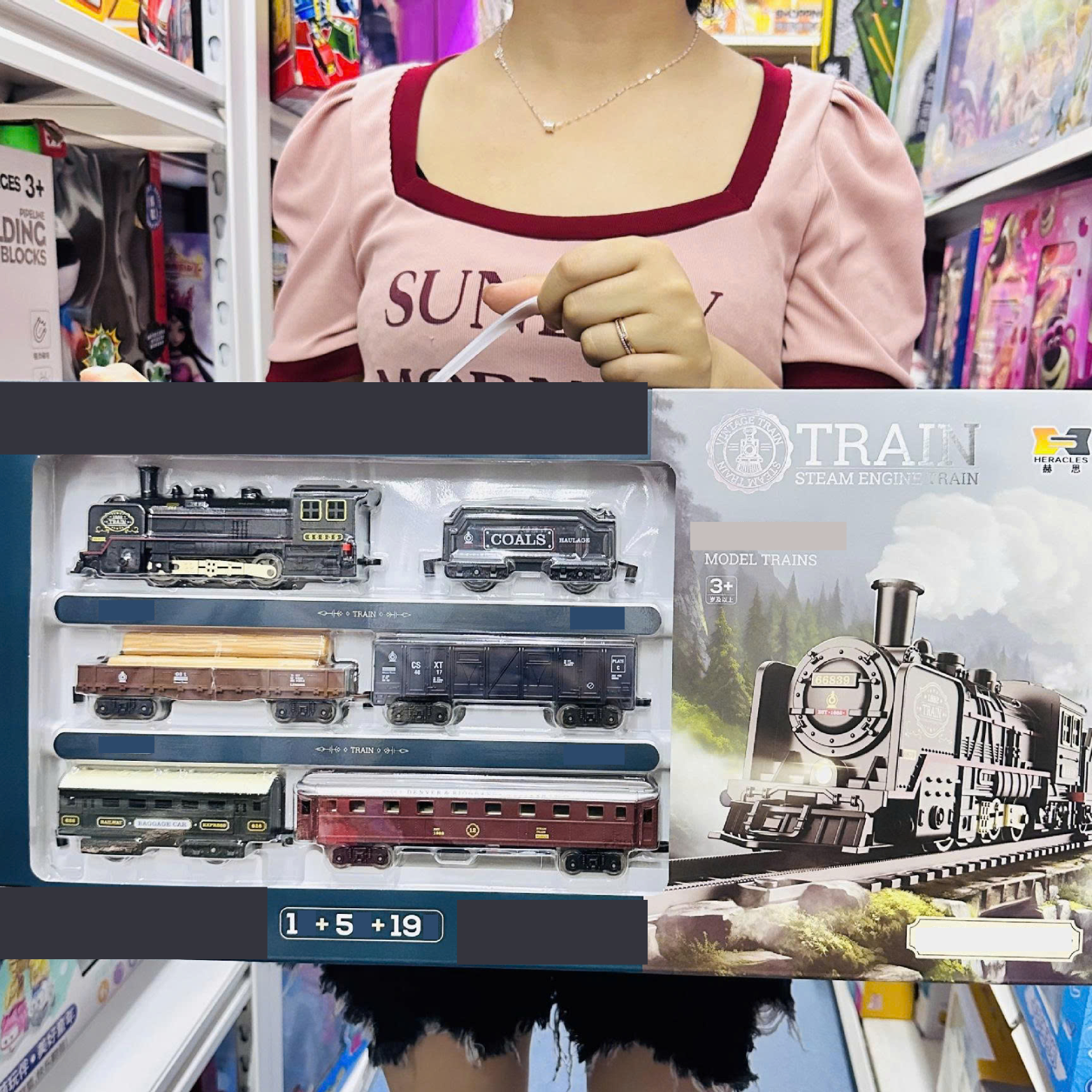 Train Track Toy Set For Children